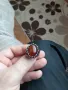 Сребърен масивен пръстен ръчна изработка с огромен карнеол, снимка 16