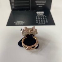 Златен пръстен 14 карата, снимка 4 - Пръстени - 41854960