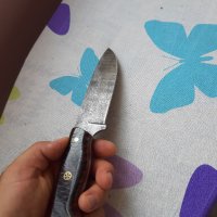 Нож от дамаска стомана, снимка 2 - Ножове - 33910769
