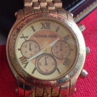 Мъжки часовник MICHAEL KORS STAINLESS STEEL BACK интересен модел 38019, снимка 3 - Мъжки - 40754683
