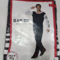 Halloween party костюм sailor моряк, снимка 1 - Други - 42643329