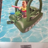 Нова Бебешка надуваема плувка Седалка козирка море басейн пояс дете, снимка 8 - Други - 41283199