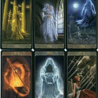 Таро карти: Tarot of Haunted House & Ghost Tarot & Illuminati Tarot, снимка 3 - Карти за игра - 34164763