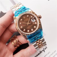 Унисекс часовник Rolex Oyster Perpetual Datejust с автоматичен механизъм, снимка 1 - Дамски - 42385955