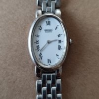 Кварцов дамски часовник Seiko, римски цифри, снимка 1 - Колекции - 44452510