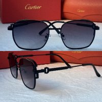 Cartier 2023 дамски слънчеви очила 4 цвята квадратни, снимка 3 - Слънчеви и диоптрични очила - 41951028