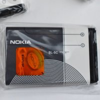 Нова Батерия Нокиа Nokia BL-5C 1020mAh 3.7 V 3.8 Wh литиево-йонна , снимка 2 - Оригинални батерии - 41282947