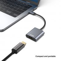 BENFEI USB C към 4К HDMI адаптер, Thunderbolt 3, алуминиев корпус, снимка 7 - Кабели и адаптери - 39648072