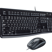 Комплект клавиатура и мишка Logitech, снимка 1 - Клавиатури и мишки - 44699335