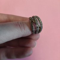 Сребърен пръстен (72), снимка 3 - Пръстени - 38975056