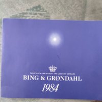 Малка книжка със снимки 1984 година на датската фирмаbing&grondahl, снимка 1 - Колекции - 40038621
