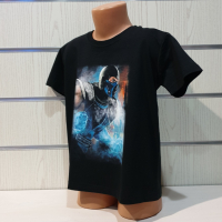Нова детска тениска с дигитален печат героя от Mortal Kombat - Sub Zero (Суб Зиро), MK, снимка 7 - Детски тениски и потници - 36350006