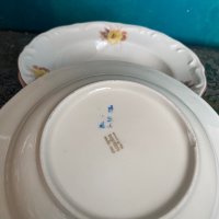 Порцеланови чинии - 4 броя, на завод Изида., снимка 10 - Антикварни и старинни предмети - 42619747