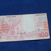 Белгия 100 франка 1997 г, снимка 2 - Нумизматика и бонистика - 36463010