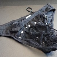 SvenJoiment underwear L луксозен мъжки слип с прозираща мрежа, снимка 2 - Бельо - 41984117