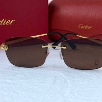 Cartier висок клас слънчеви очила Мъжки Дамски слънчеви 4 цвята, снимка 8 - Слънчеви и диоптрични очила - 41950787