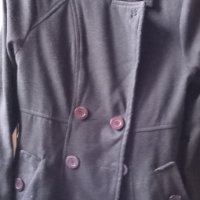 Дамско черно палто, снимка 2 - Палта, манта - 34265875