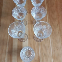 Продавам кристални чаши, снимка 5 - Чаши - 36087748