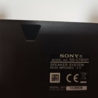 Sony Speaker System [1] SS-CTB121, [4] SS-TSB121, снимка 8 - Тонколони - 42340444