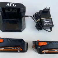 AEG BSS18C2 - Импакт драйв 200Nm 2х18V 2.0Ah 2021г., снимка 7 - Винтоверти - 41476933