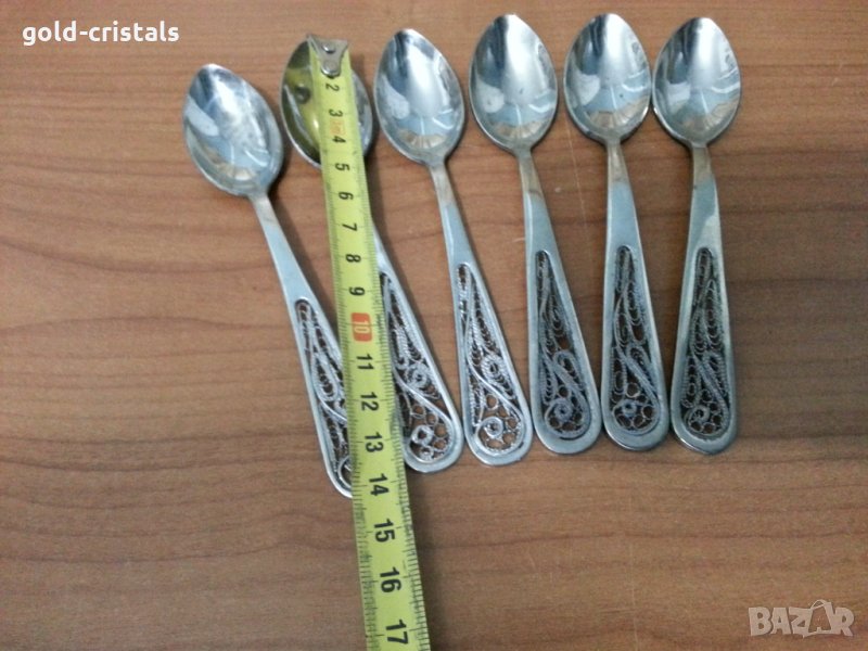 Руски лъжички филигран , снимка 1