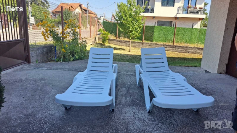 Пластмасови шезлонги, снимка 1