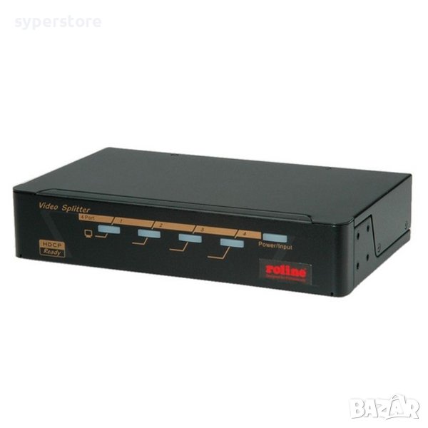 Превключвател DVI Multiplier, 4X, Roline SS300905, снимка 1