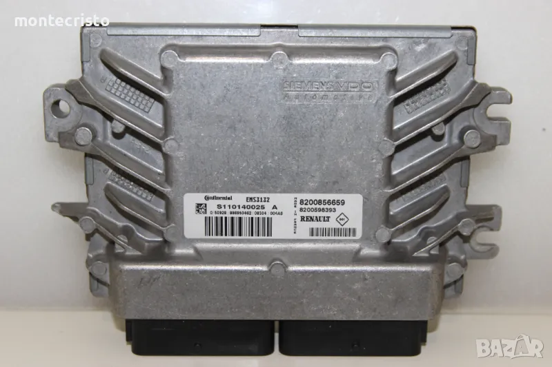 Моторен компютър Dacia Sandero I (2008-2012г.) 8200856659 / S110140025A / S110140025 A / EMS3132, снимка 1