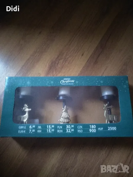 Свещник Коледа Пепко, снимка 1