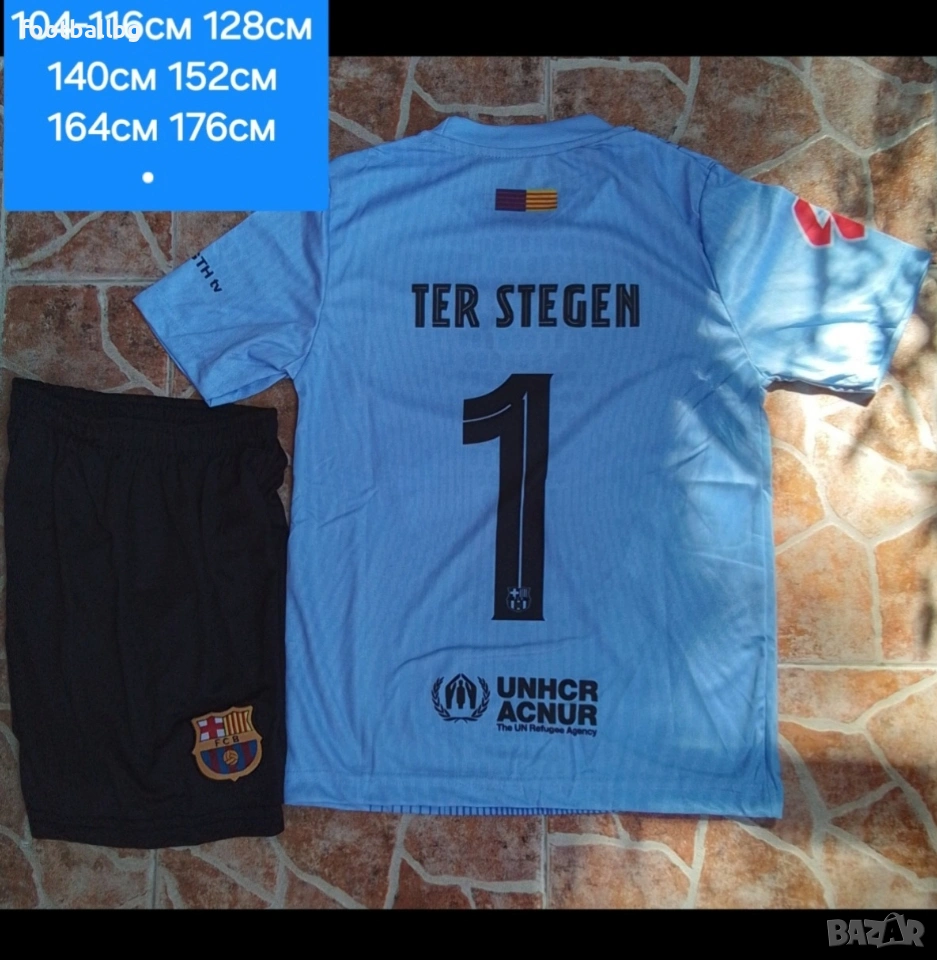 TER STEGEN 1❤⚽️ детско юношески футболни екипи ❤⚽️ НОВО сезон 2025-26 година , снимка 1