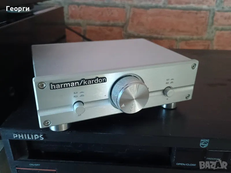 XLR / RCA Passive Stereo Preamplifier Пасивен предусилвател, снимка 1