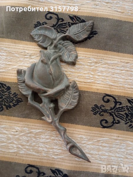 Стара апликация роза, снимка 1