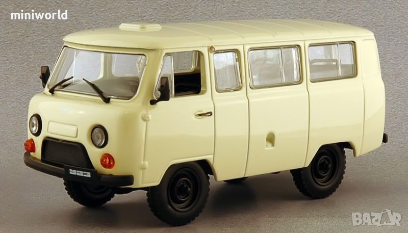 УАЗ 452В Буханка 1965 - мащаб 1:43 на DeAgostini моделът е нов в блистер, снимка 1