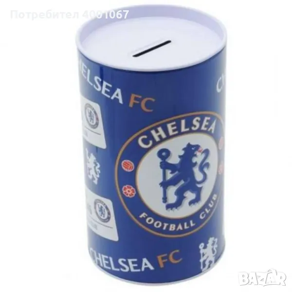 метална касичка Челси , снимка 1