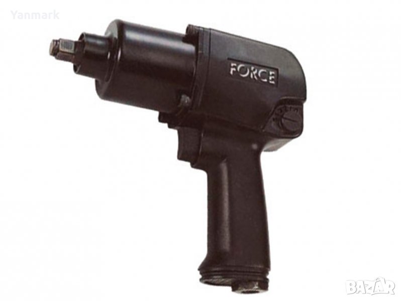 ПНЕВМАТИЧЕН ГАЙКОВЕРТ FORCE 82542 /1/2'' , 678N-M, 6.5 bar /, снимка 1