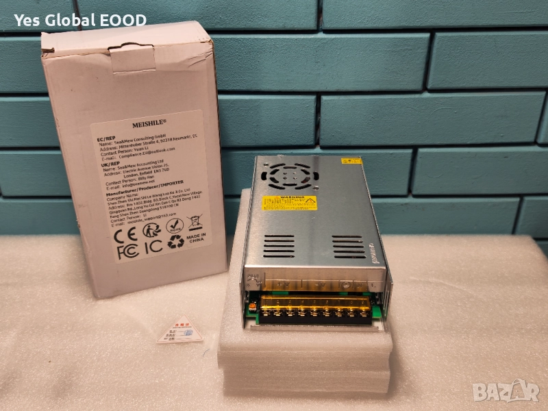 MEISHILE 24V 20A 480W индустриално захранване AC/DC, снимка 1