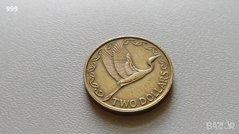 2 долара 1990 Нова Зеландия, снимка 1