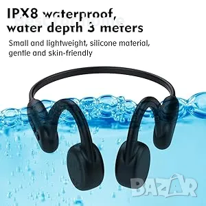 MP3 плеар- слушалки за плуване DEVA swim костна проводимост, снимка 1