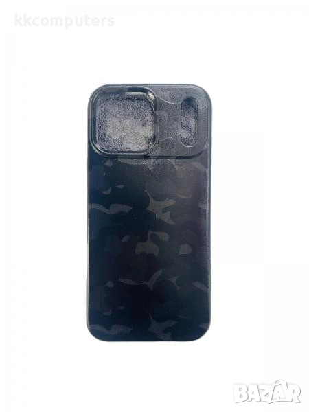 Калъф силикон Black Camo за iPhone 17 Pro Max 6.9 Баркод : 3132748, снимка 1