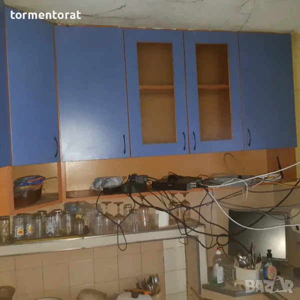 Ъглов кухненски шкаф-три секции, снимка 1