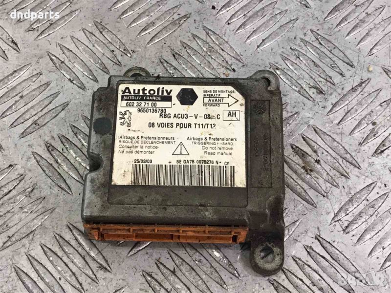Airbag модул Peugeot 206,2001г. 9650136780, снимка 1