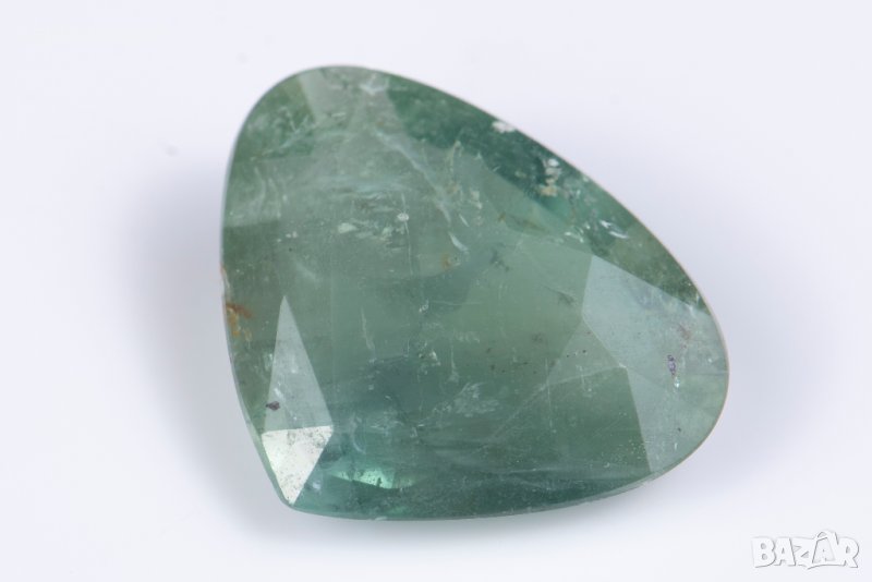 Аквамарин 7.32ct капковидна шлифовка, снимка 1