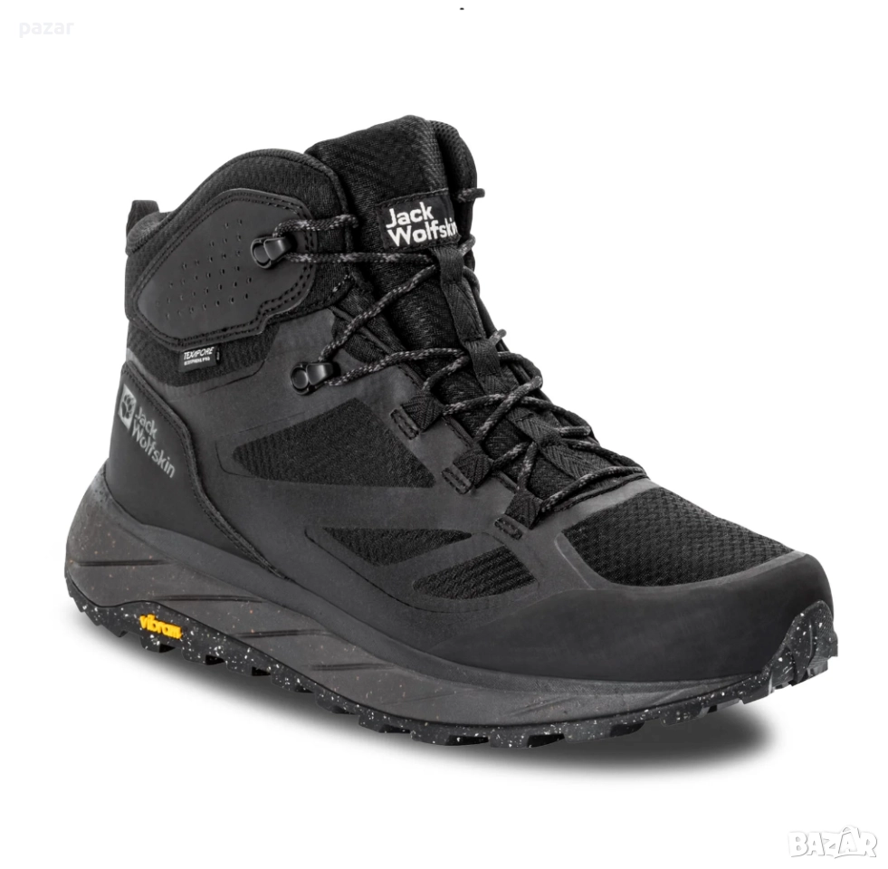 JACK WOLFSKIN TERRAVENTURE Texapore MID Мъжки Спортни Обувки Боти Непромокаеми 41.5-42, снимка 1