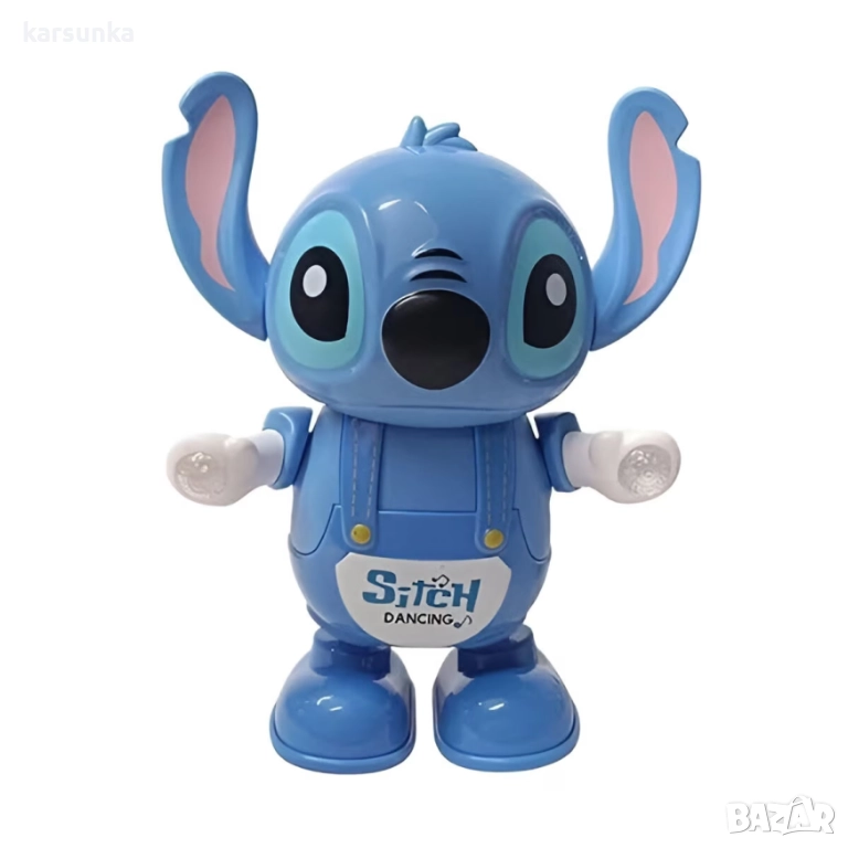 Музикален „ говорещ „ и танцуващ Стич, снимка 1