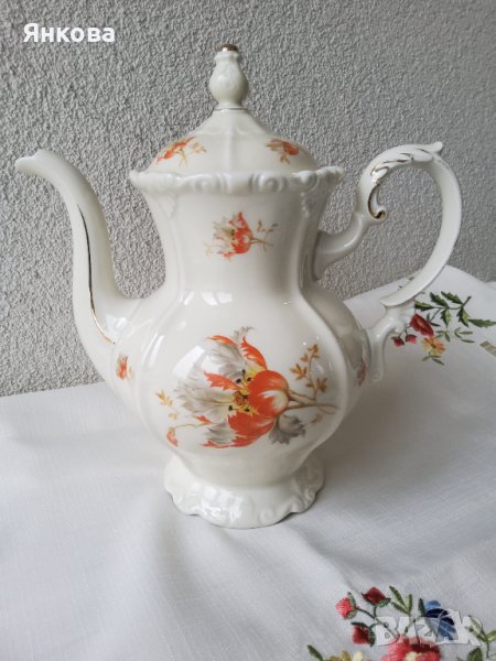 Старинен чайник Johann Seltmann  ,крайна цена , снимка 1