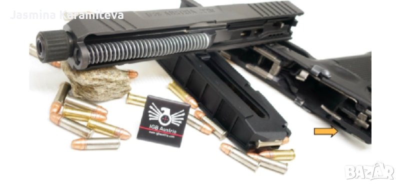 Glock Адаптер за смяна на калибъра от 9х19 към .22LR, снимка 1