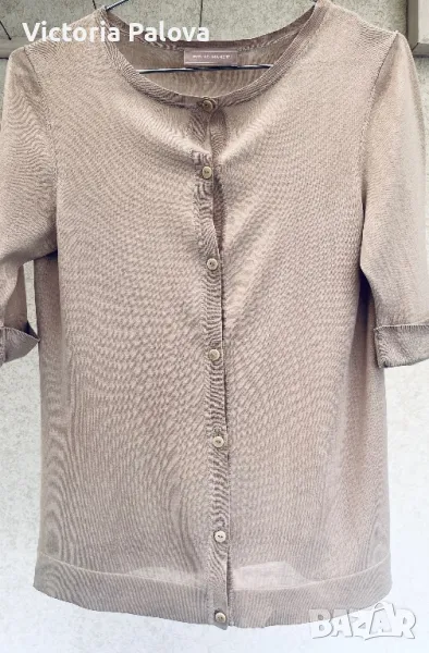 Лукс BRUNO MANETTI  Италия жилетка коприна ( 70%) и памук, снимка 1