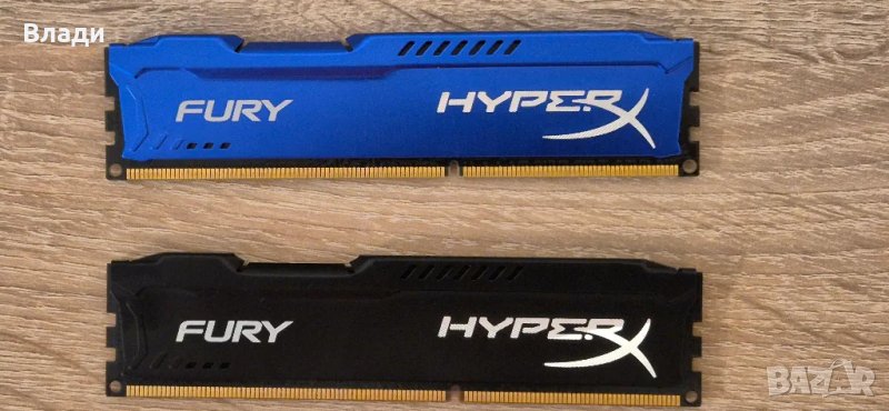 Kingston HyperX FURY 2x4GB 8GB 1866MHz, снимка 1