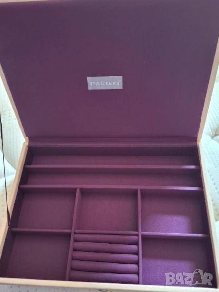 Луксозна оригинална кутия за бижута Stackers модел с изчерпана наличност, снимка 1