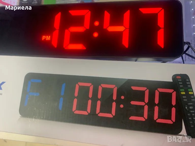 ANJANK Преносим часовник с таймер за фитнес / Фитнес Часовник, снимка 1